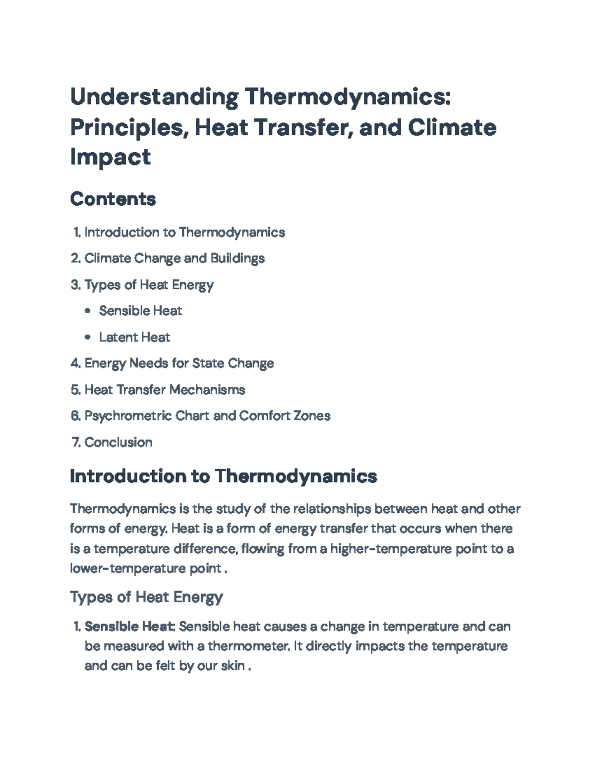 Thermodynamics 101: Heat Transfer Principles & Climate Impact Insights ...