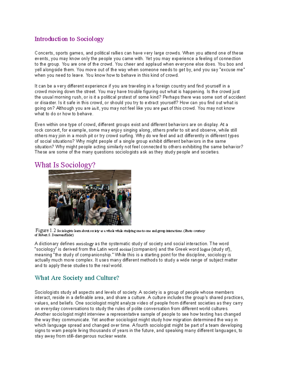 Sociological Imagination: Understanding Patterns in Society and Culture ...