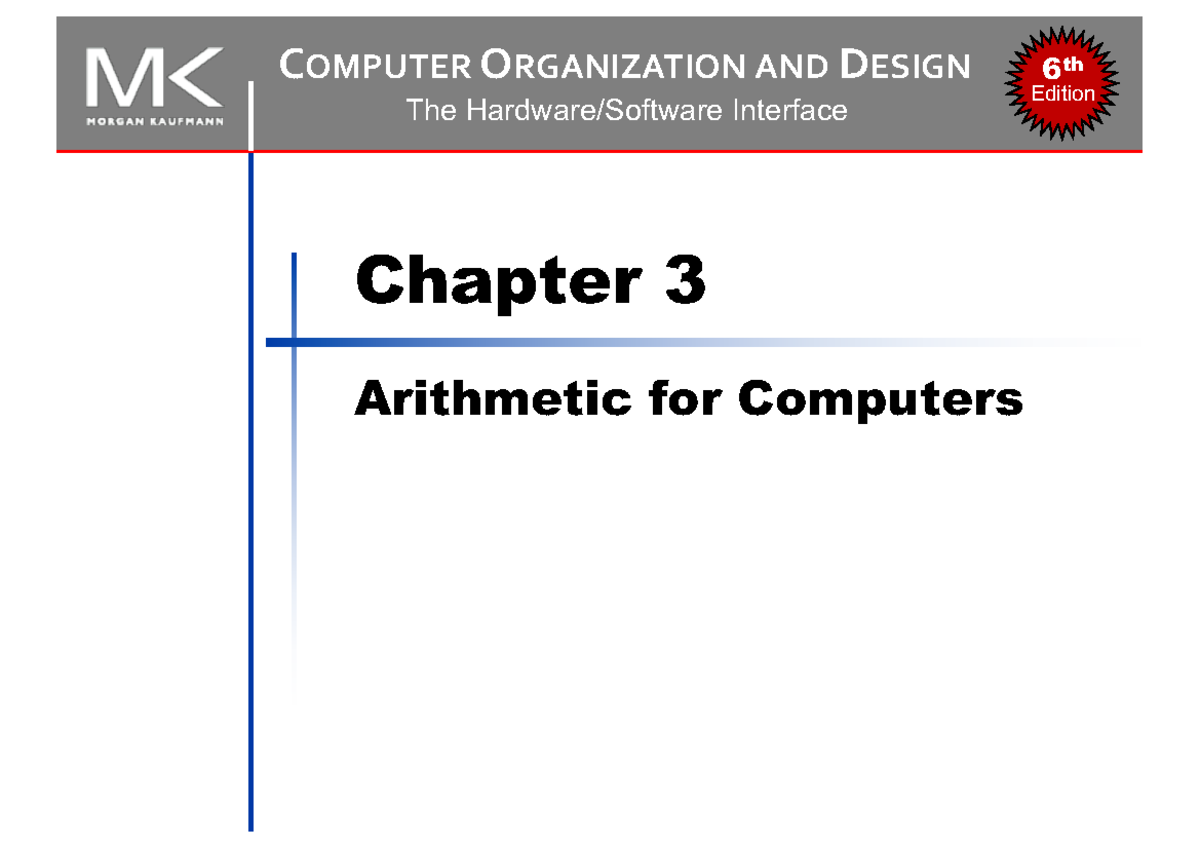 En1 - Computer Architecture - Chapter 4 - COMPUTER ORGANIZATION AND ...