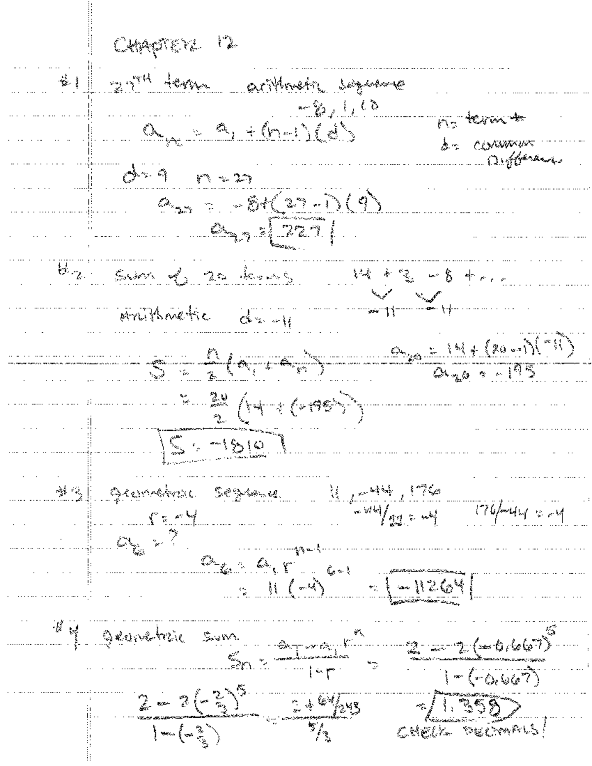 Comprehensive Study Guide for XYZ101 - Final Exam on Sequences & Series ...