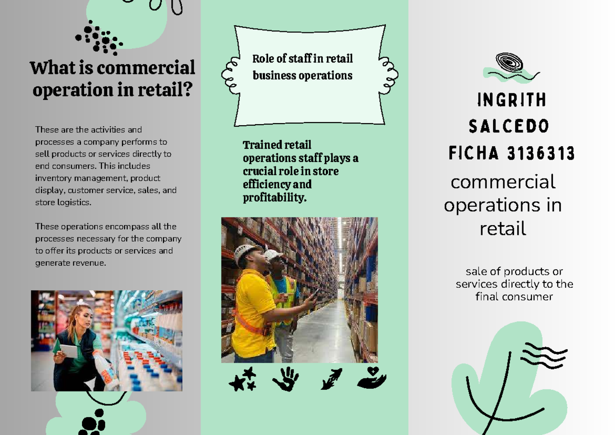 Commercial Operations in Retail: Key Activities and Staff Roles - Studocu
