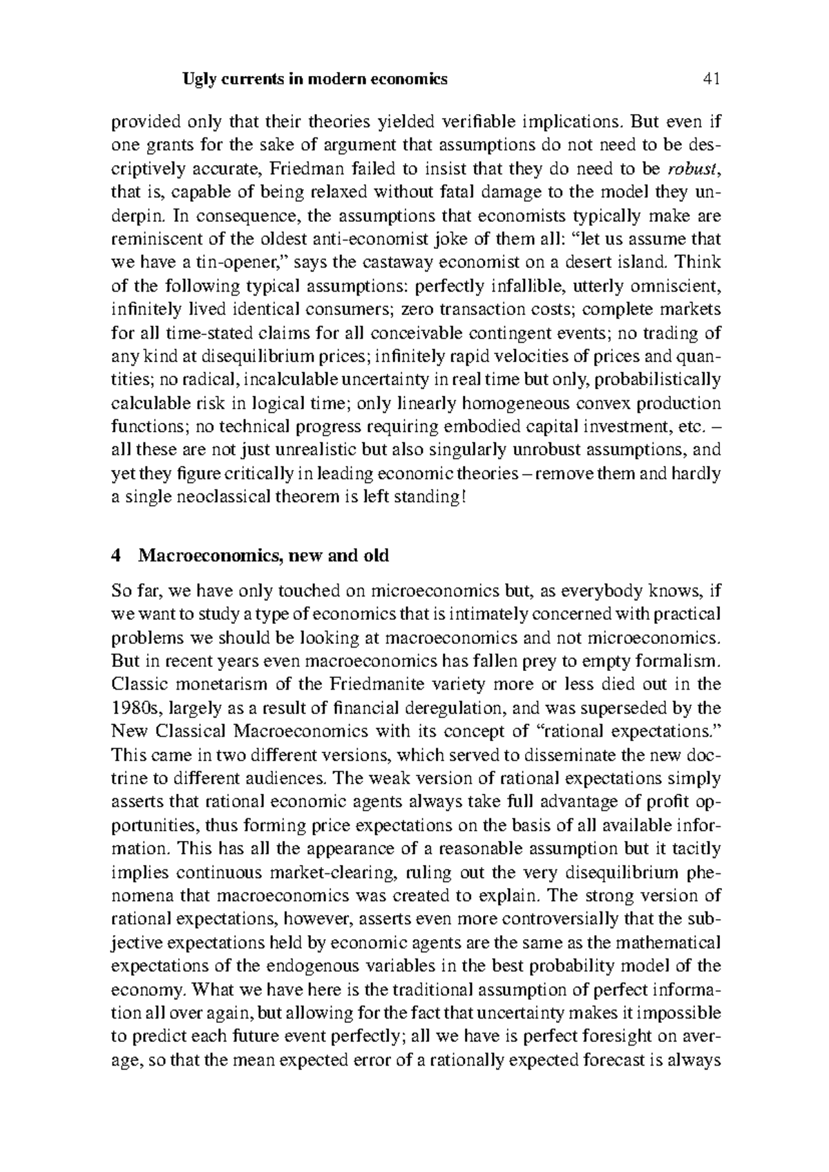 Economy-11: Critical Insights on Modern Economic Theories - Studocu