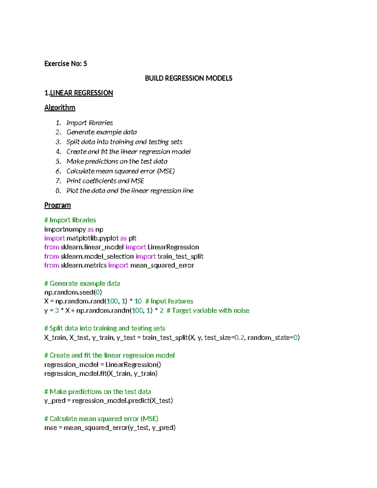 Implementation of Informed Search Algorithms - AIML Exercise - Studocu