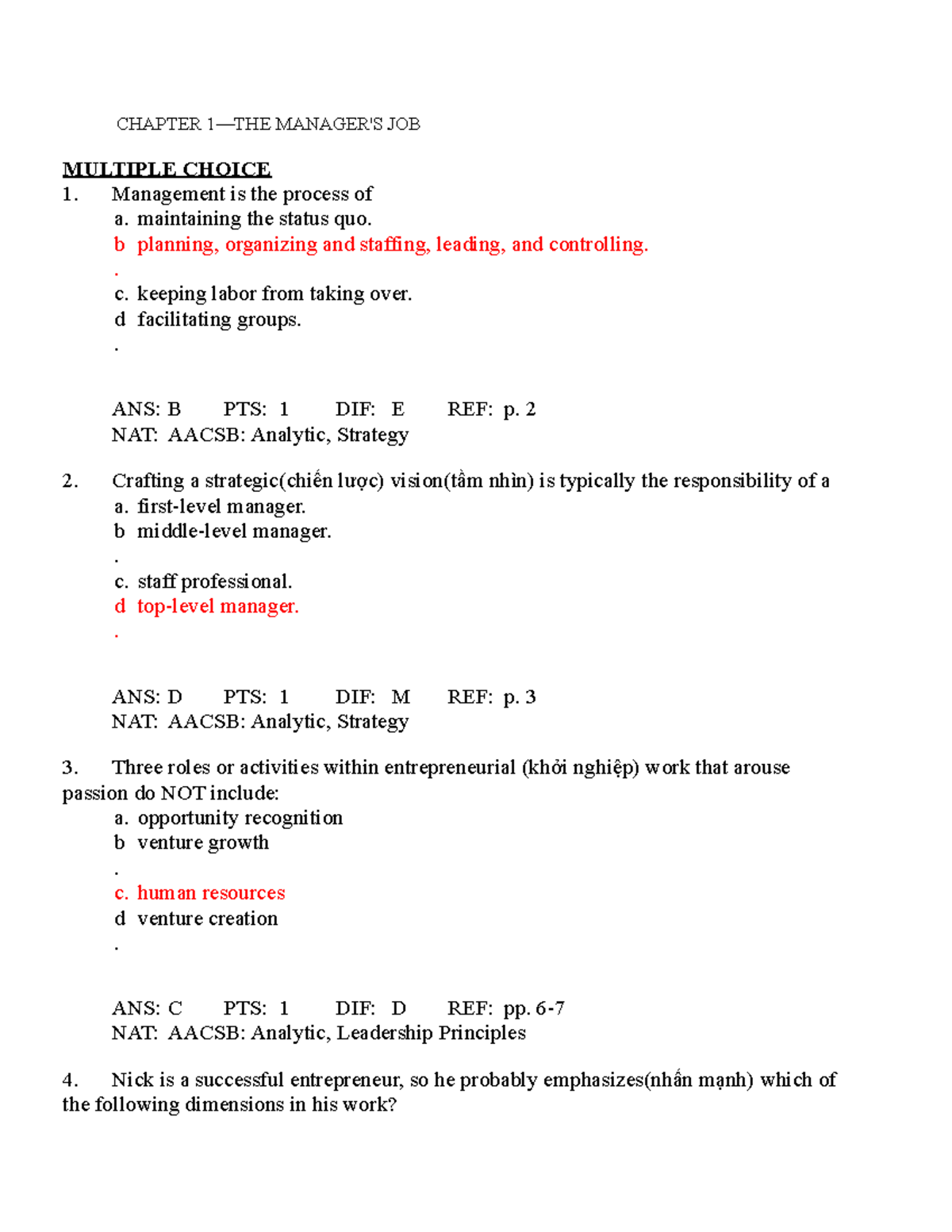 MGT 101 - Comprehensive Study Notes on Management Principles - Studocu