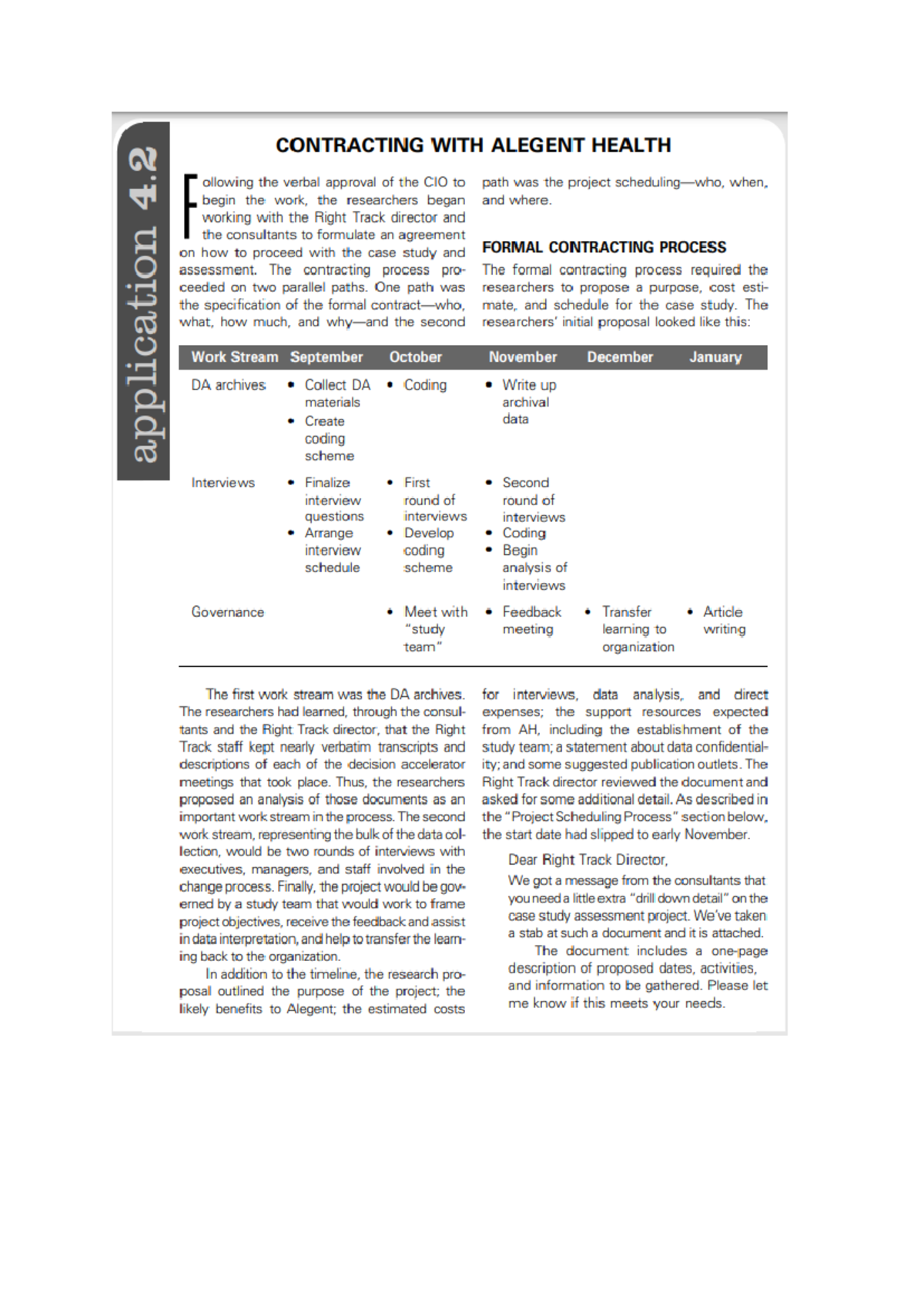 Contracting Process Assessment Case Study with Alegent Health - Studocu