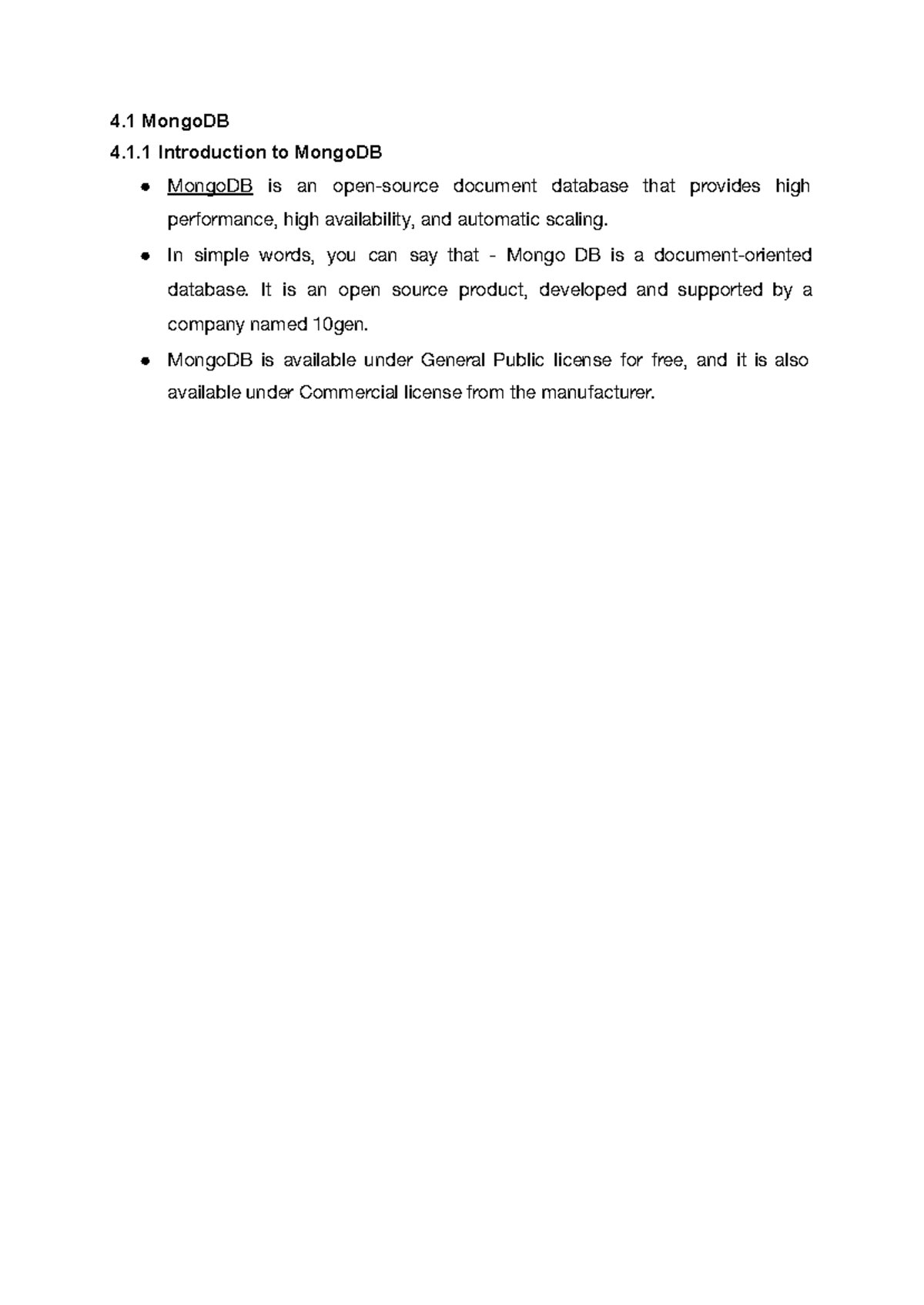 MongoDB Unit 4: Comprehensive Guide to CRUD Operations and Features ...