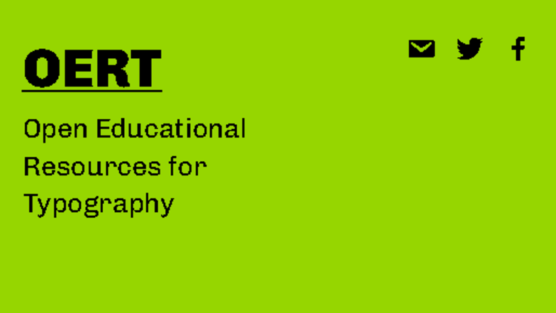 OERT Typography Theory: Key Elements and Design Principles - Studocu