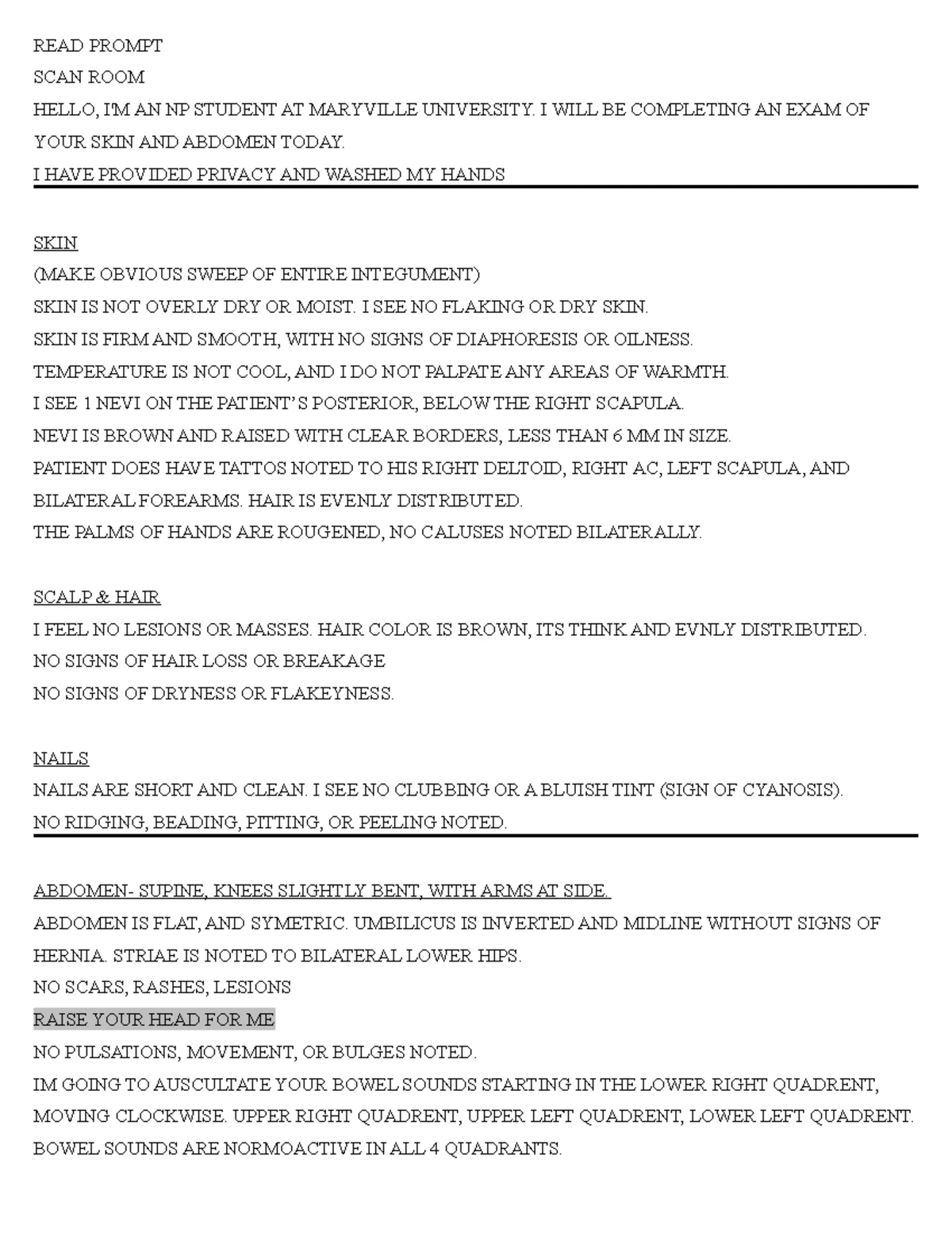 NURS 612 - Week 1 SOAP Note Worksheet Assignment 1.2 - Studocu