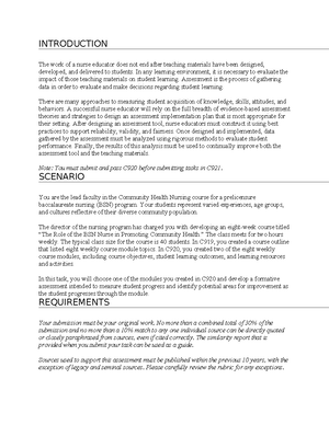 BSN Course Info - Program Guidebook Bachelor of Science, Nursing ...