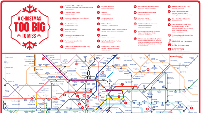 XMAS 2023 Tube Map V8 - Transport for London Guide - Studocu