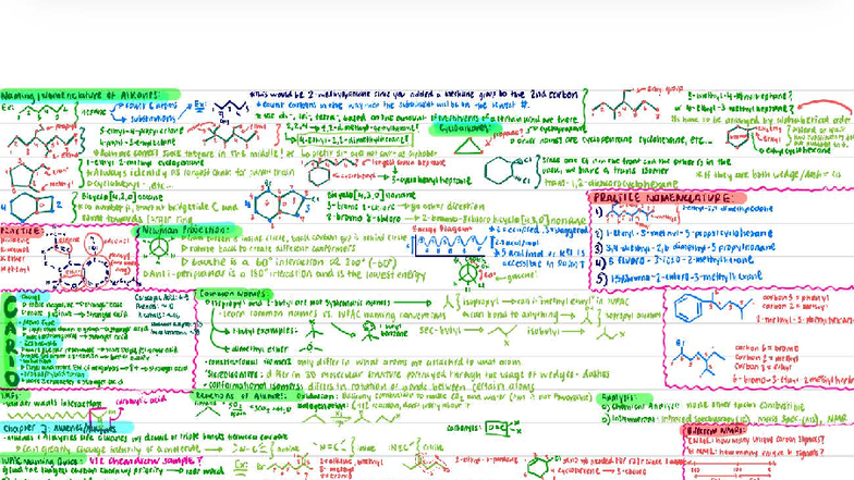 OChem 101: Nomenclature and Properties of Alkanes and Alkenes - Studocu