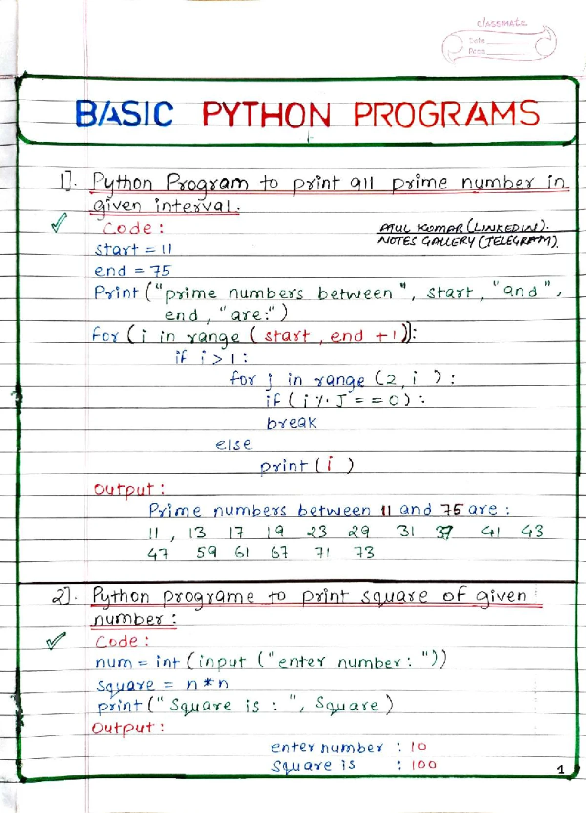 TOP 6 Algorithms Every Programmer Should Know - Study Notes - Studocu