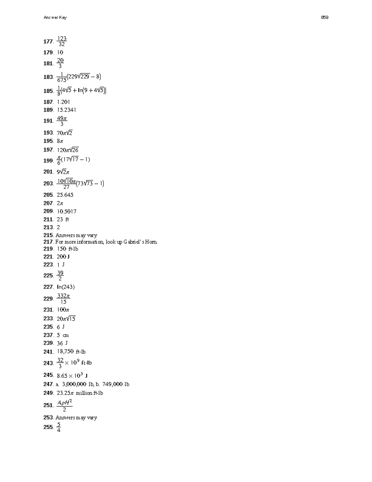 Answer Key for Calculus Volume 1 - Part 434 - Studocu