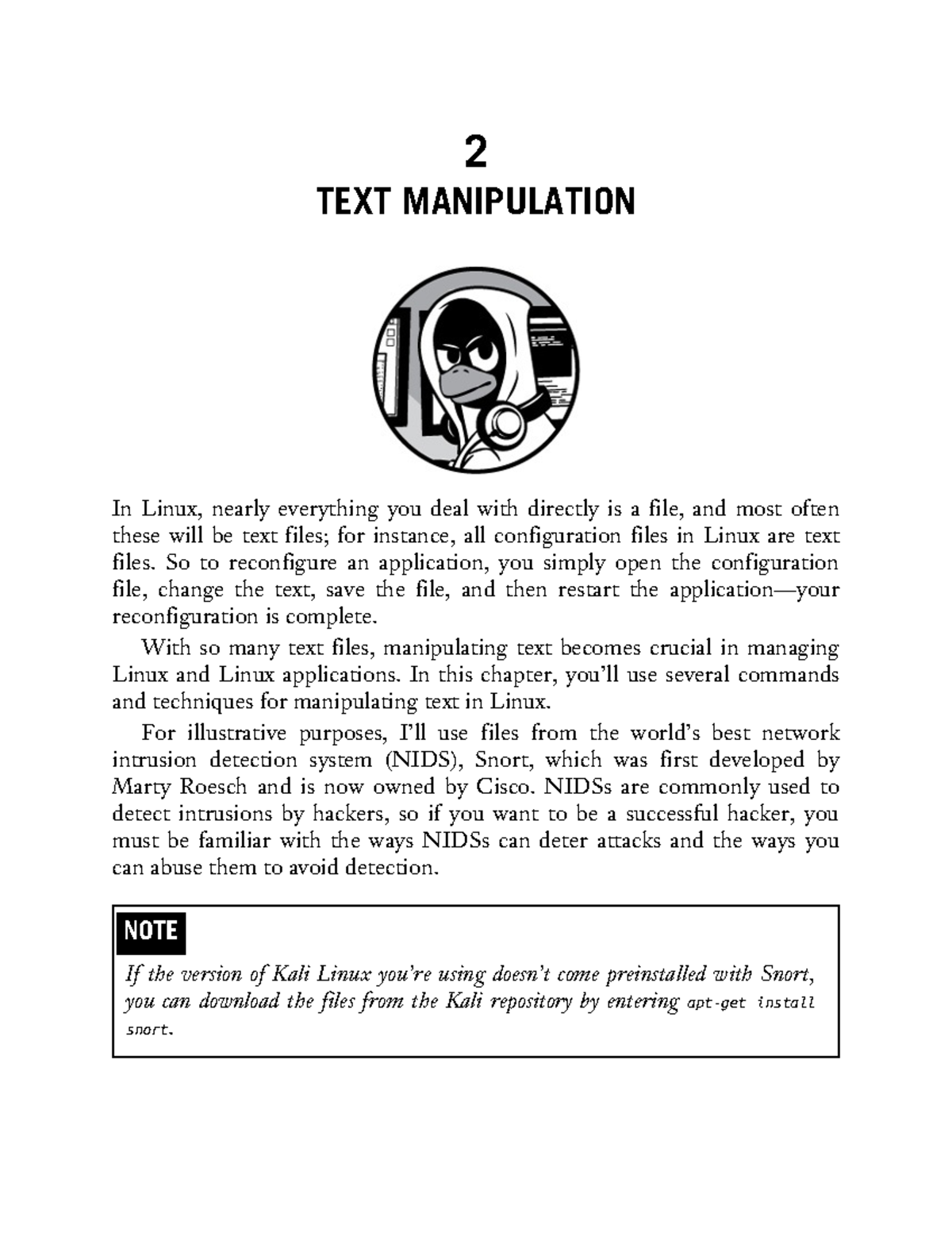 Linux Basics for Hackers - Text Manipulation & Networking (Ch 2-3 ...
