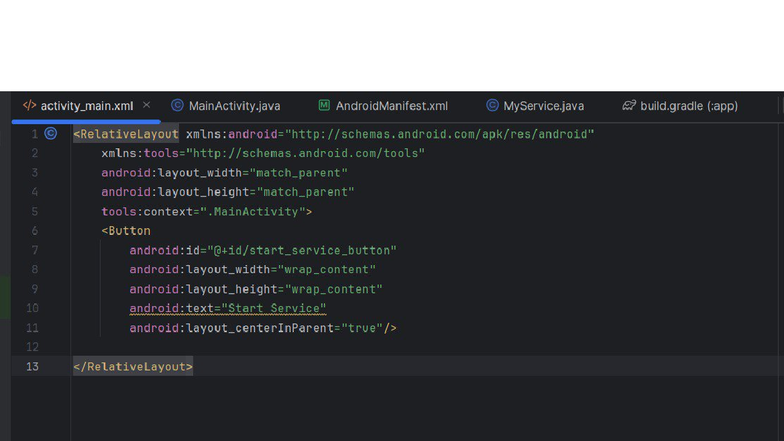 Practical 20 - Android Service Implementation Guide - Studocu