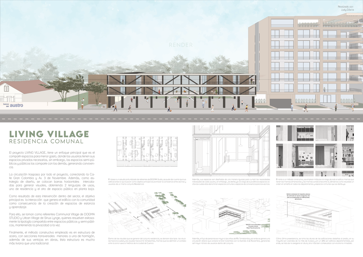 Vivienda Colectiva Compartida: Proyecto LIVING VILLAGE - Studocu