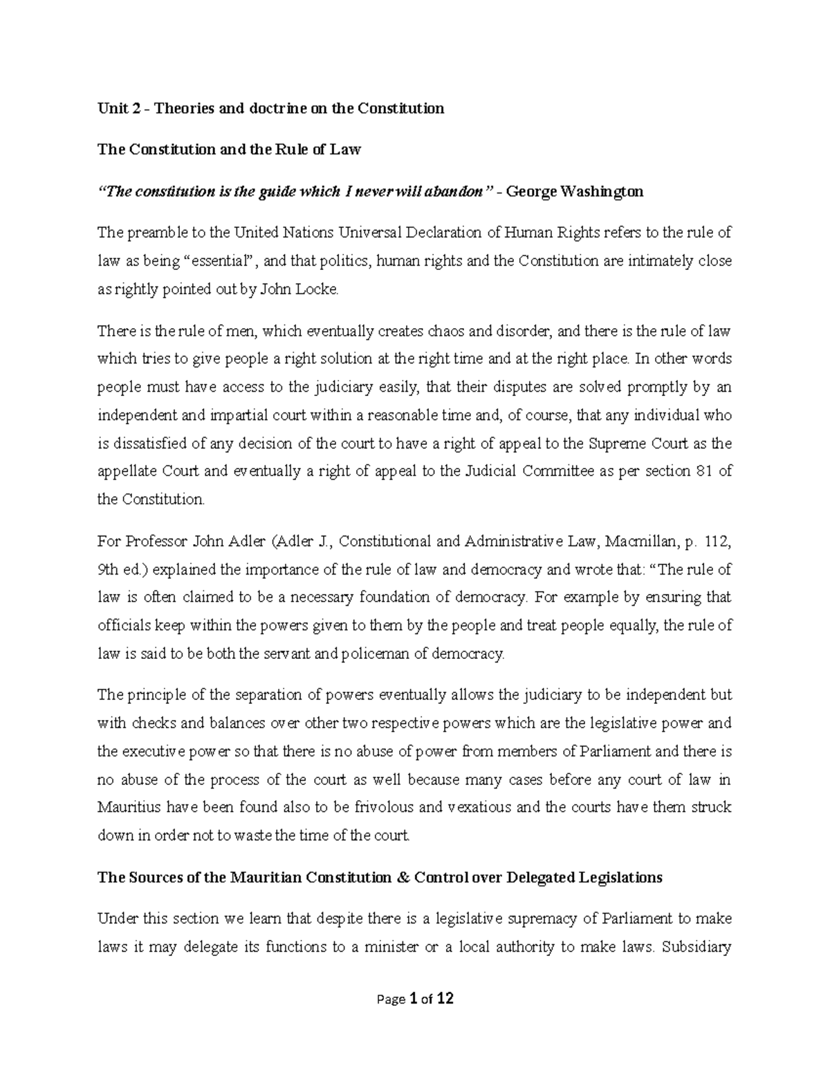 Legal Overview of the Right to be Informed of Arrest & Detention ...