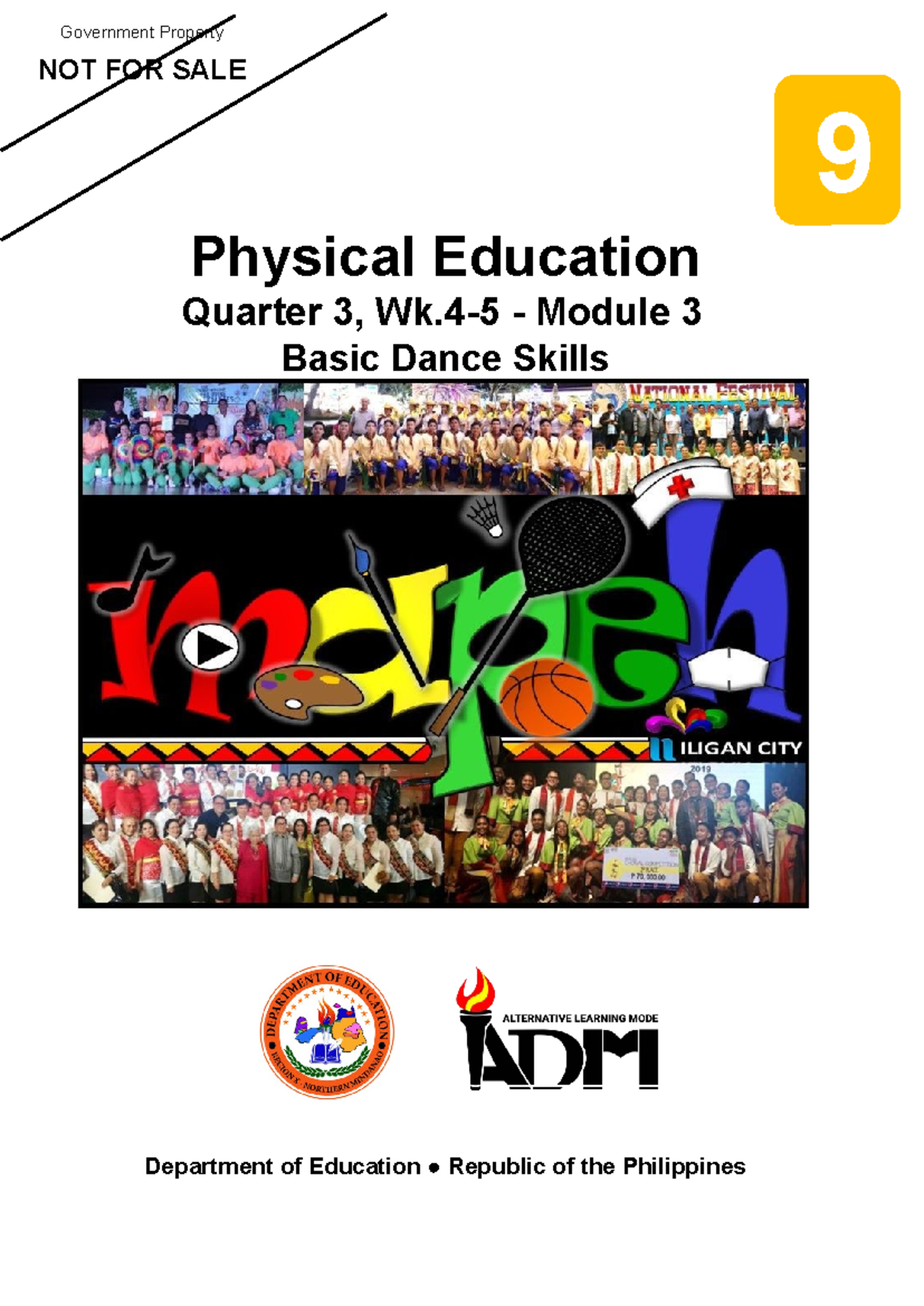 PE9 Q3 Module 3: Basic Dance Skills for Grade 9 - Studocu