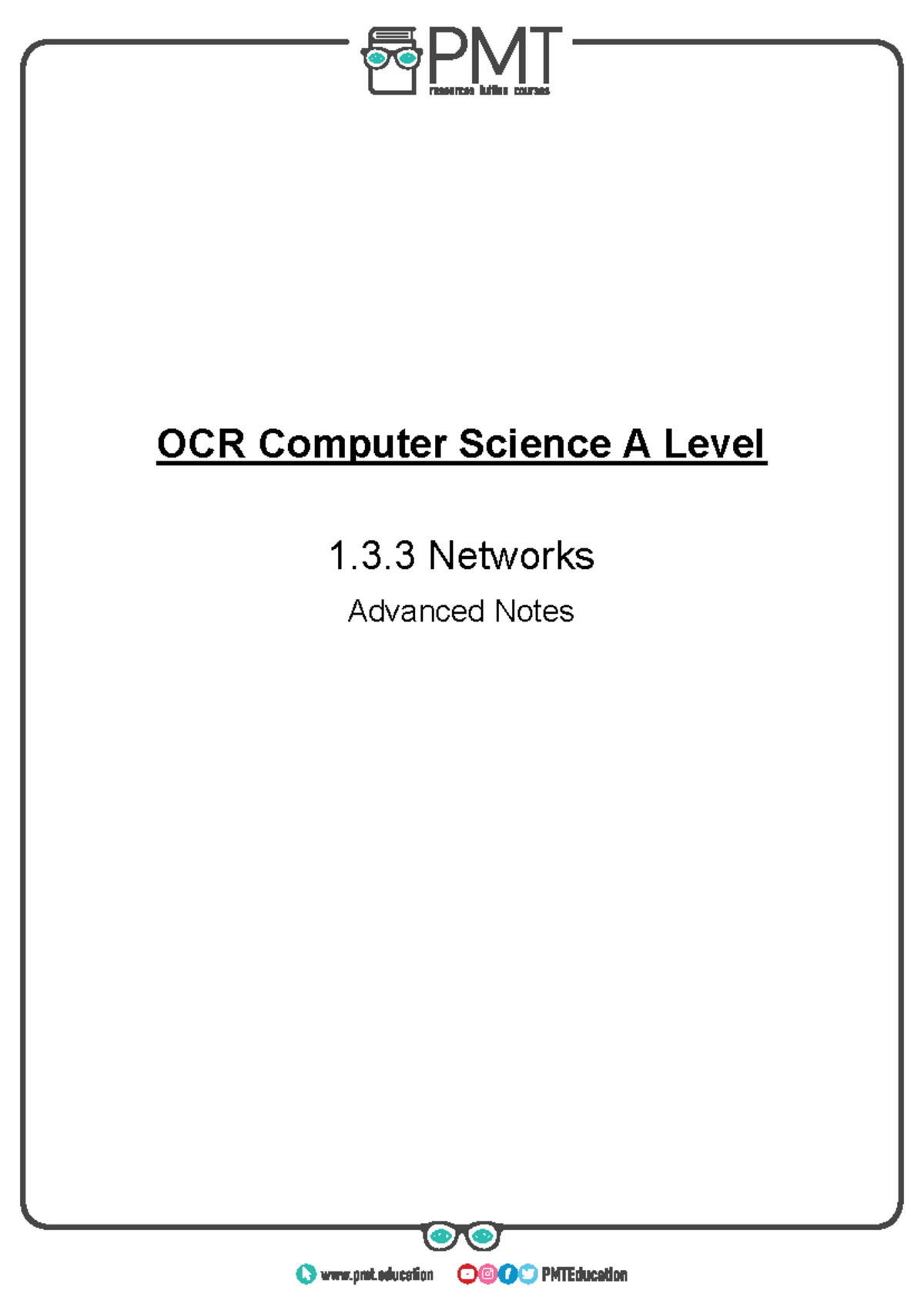 1.3.3 Networks - Comprehensive Study Notes for A Level Computer Science ...