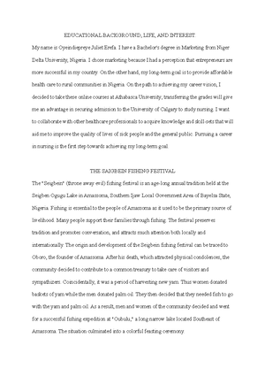 Engl 255 - AU - Introductory Composition - Studocu