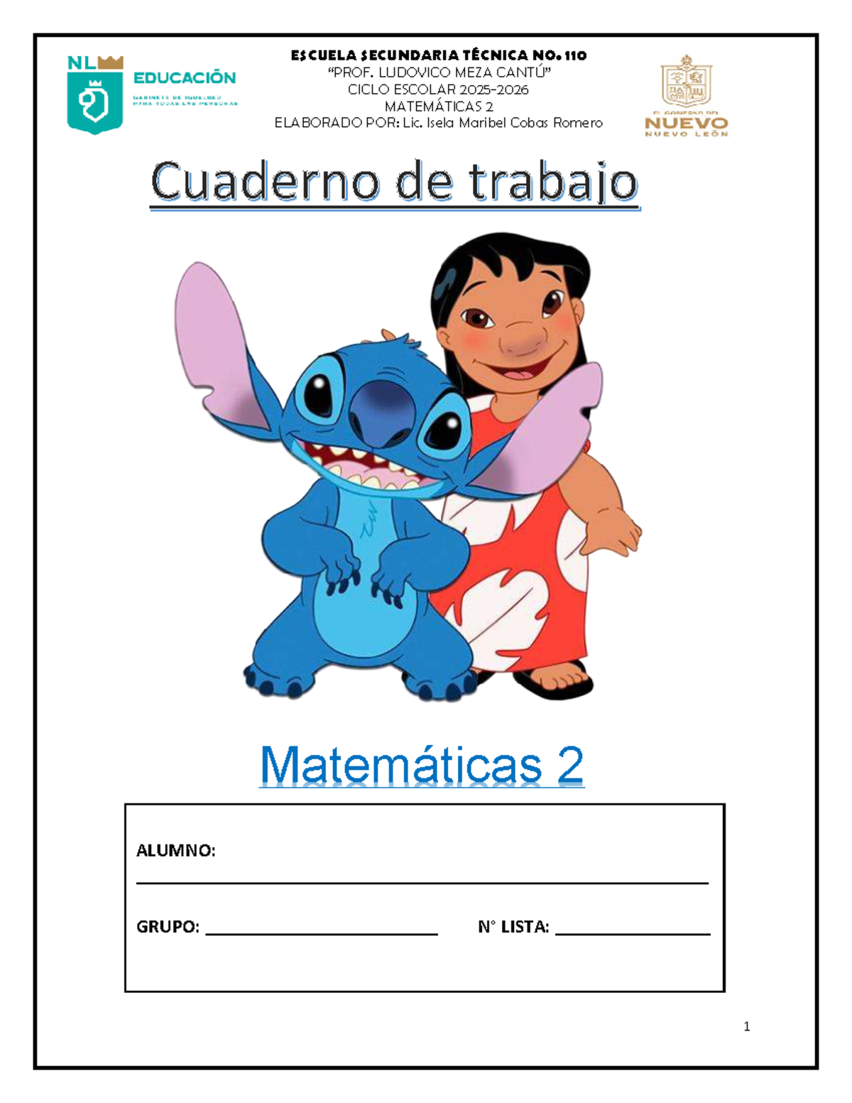 Cuaderno de Trabajo de Matemáticas 2 - 2o Grado - Segundo Trimestre ...
