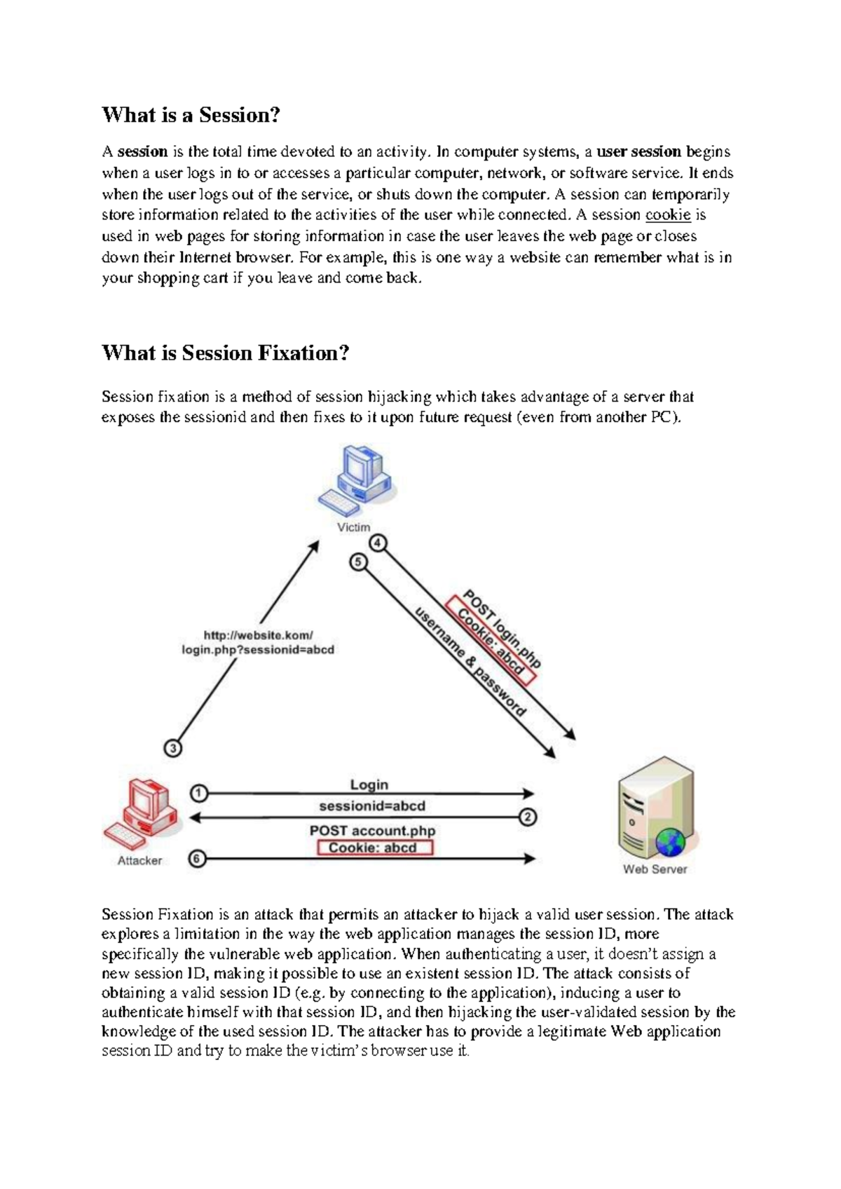 Understanding Session Fixation Hijacking Techniques and Defense ...