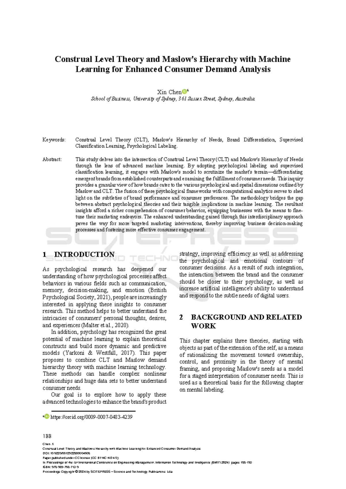 CLT & Hierarchy in ML: Enhancing Consumer Demand Analysis (EMITI 2024 ...