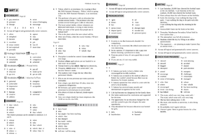 English B1 - RESPUESTAS - OXFORD fourth edition English File Book and ...
