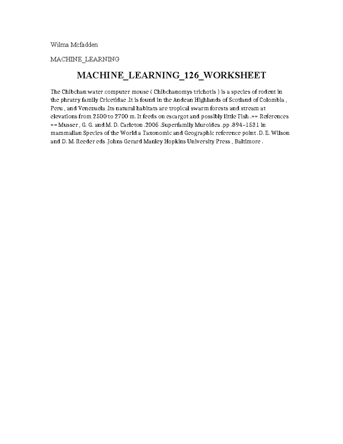 Machine Learning 126 Worksheet - Wilma Mcfadden MACHINE_LEARNING ...