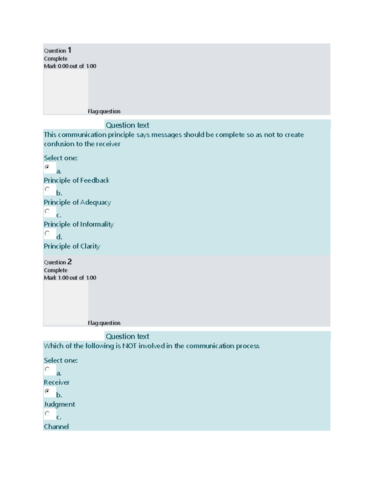 UGRD-GE6106 Purposive Communication 1 Attempt Review & Quiz Insights ...