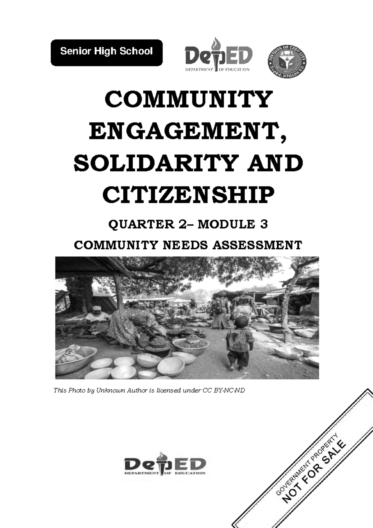 Grade 12 Comm Eng - Q2 Module 3: Community Needs Assessment - Studocu