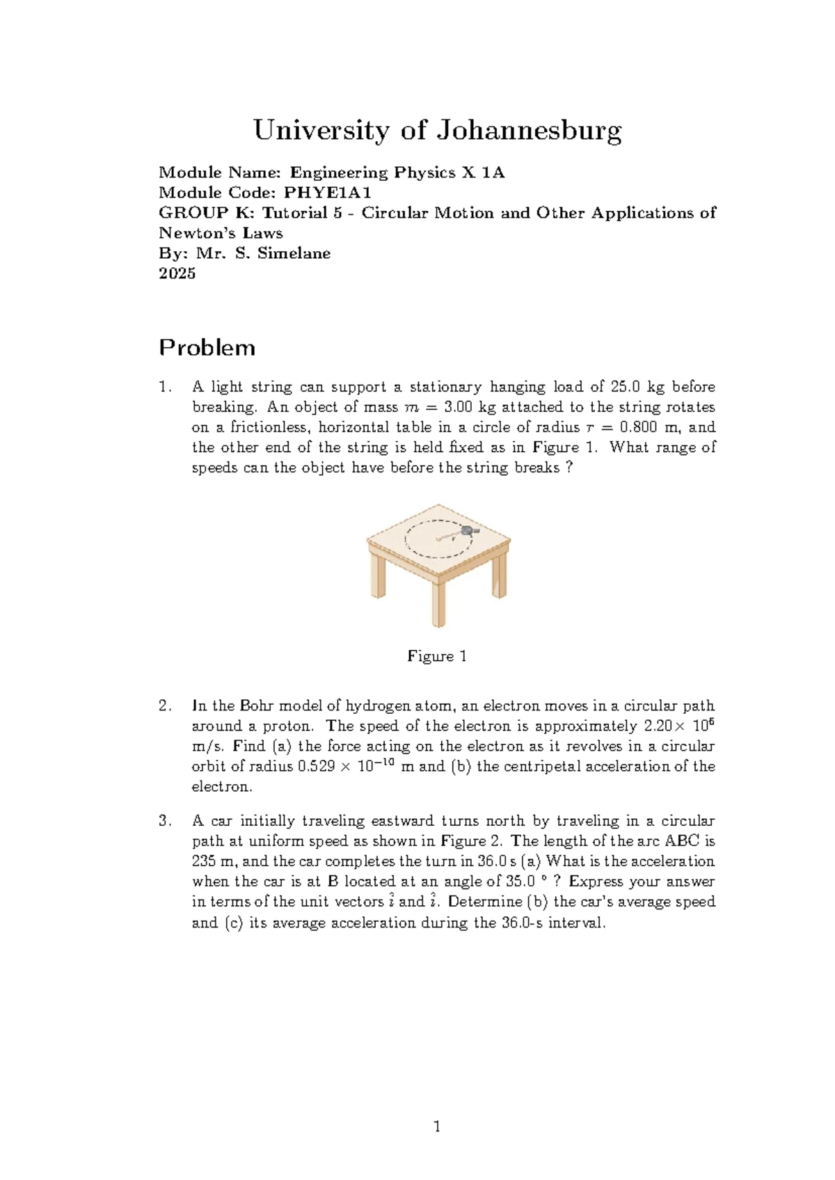Engineering Mathematics V 1A: Semester Test 2 Memo - 10 May 2025 - Studocu