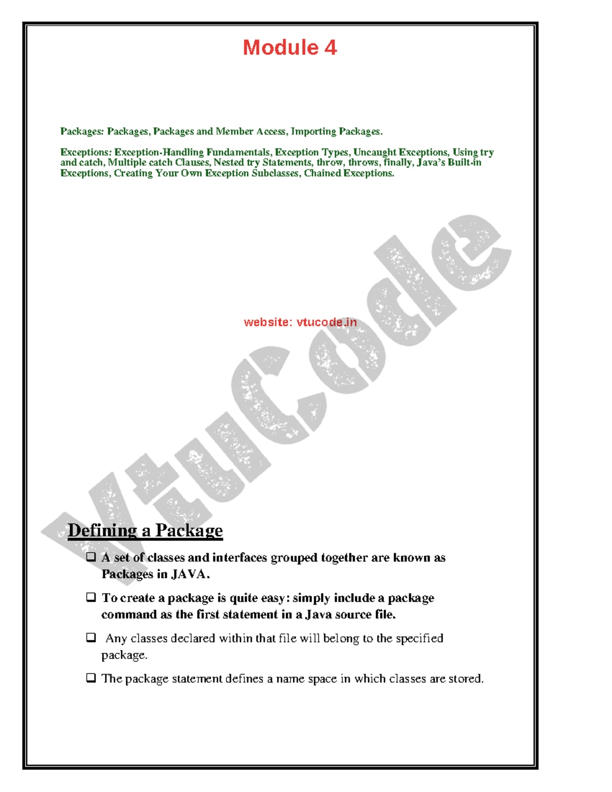 Module-5-java - it is very good - MODULE- 5 Chapter - 1 Multithreaded ...