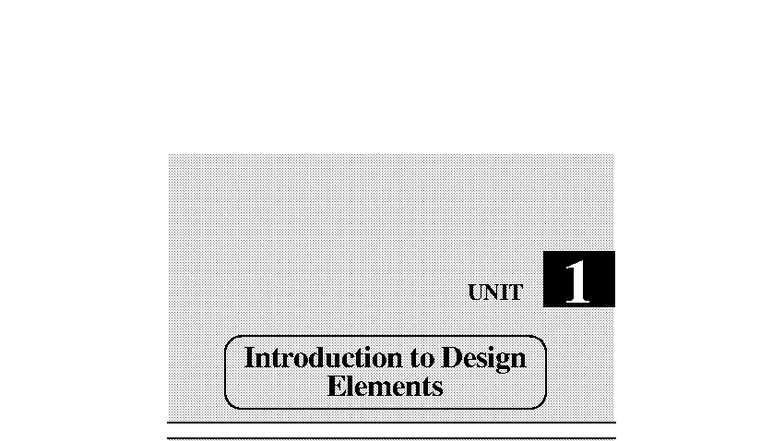 UNIT 1: Introduction to Design Elements in Fashion (1587358837) - Studocu