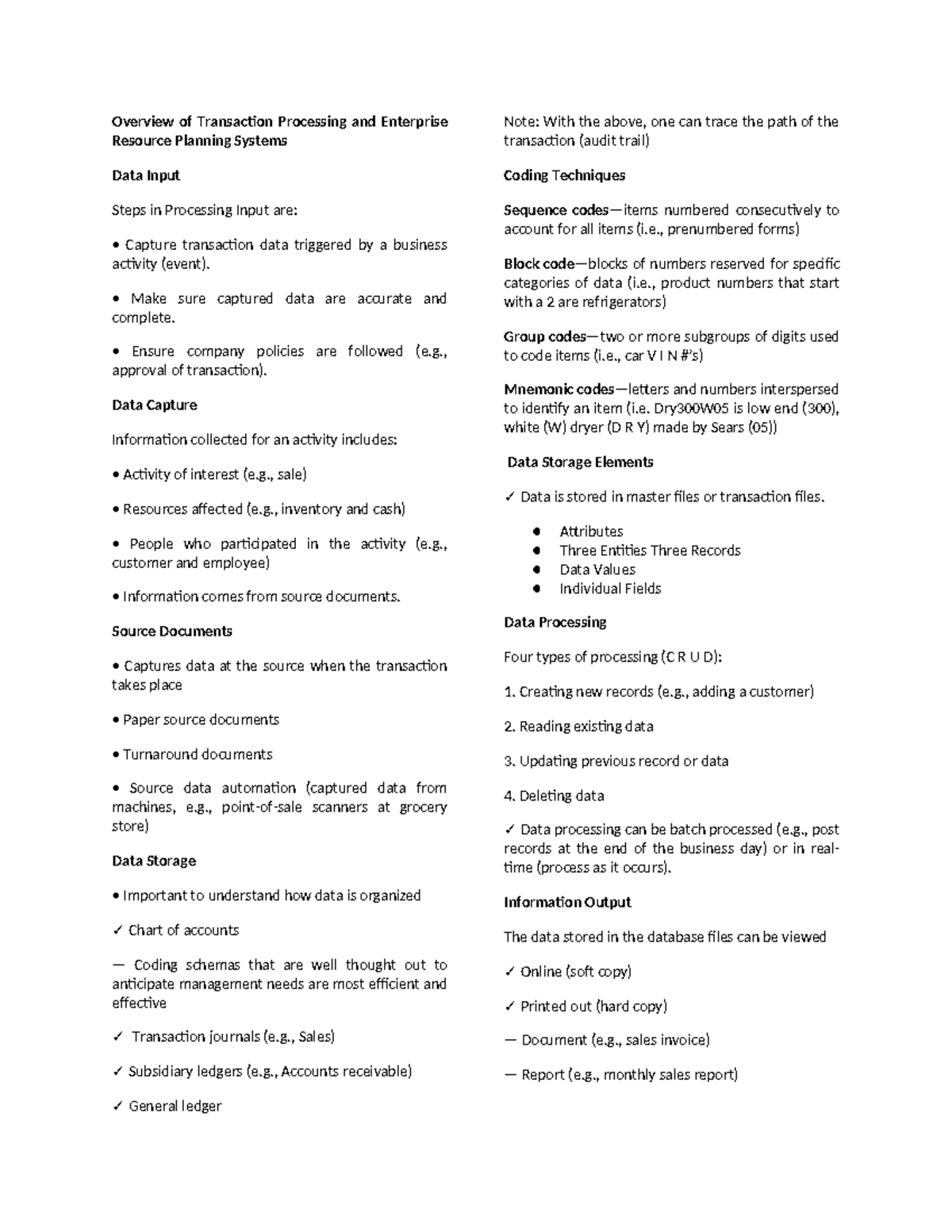 AIS - Overview of Transaction Processing & Data Management Systems ...