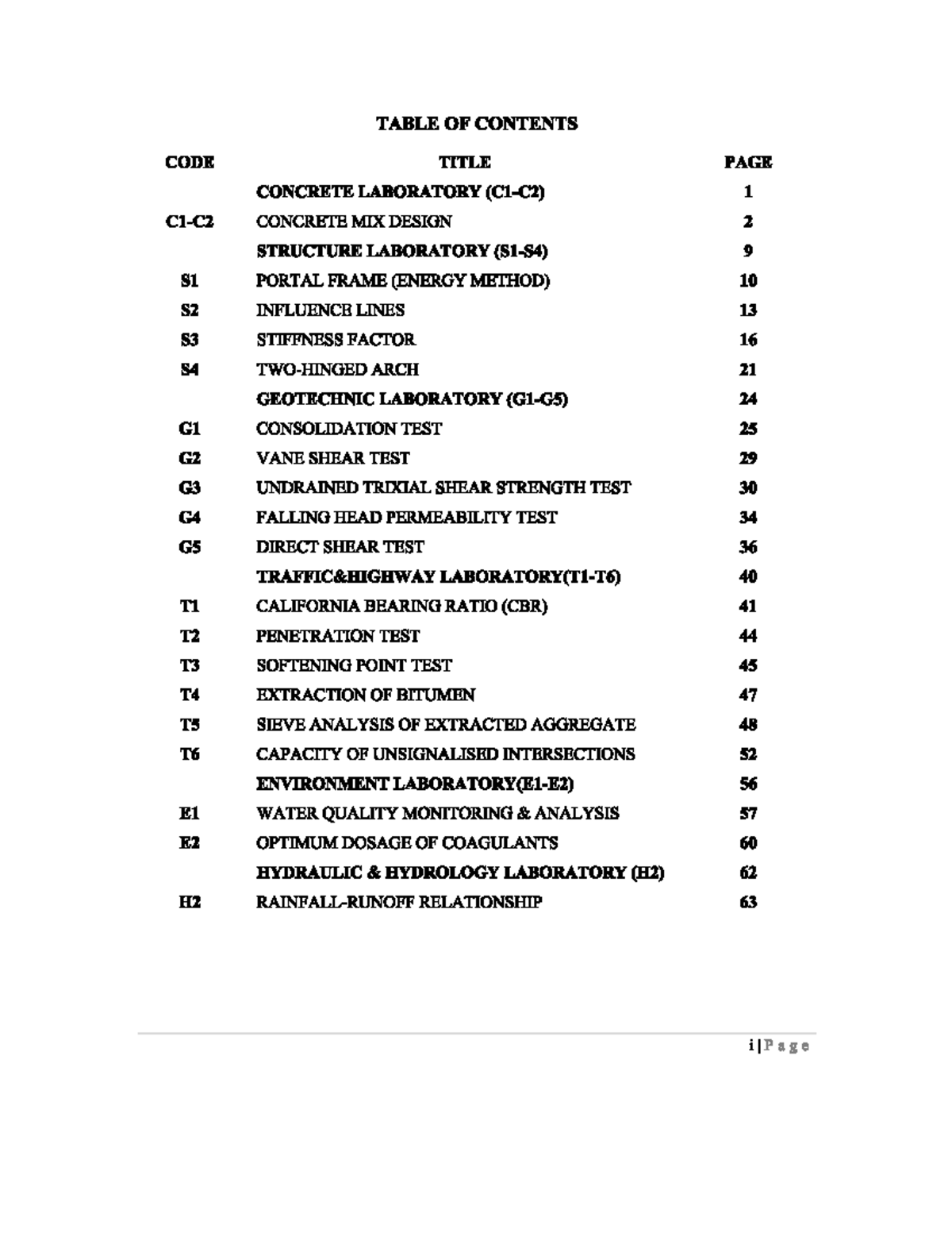 Civil Lab 2 - Lab Sheet for Practical Exercises - Studocu