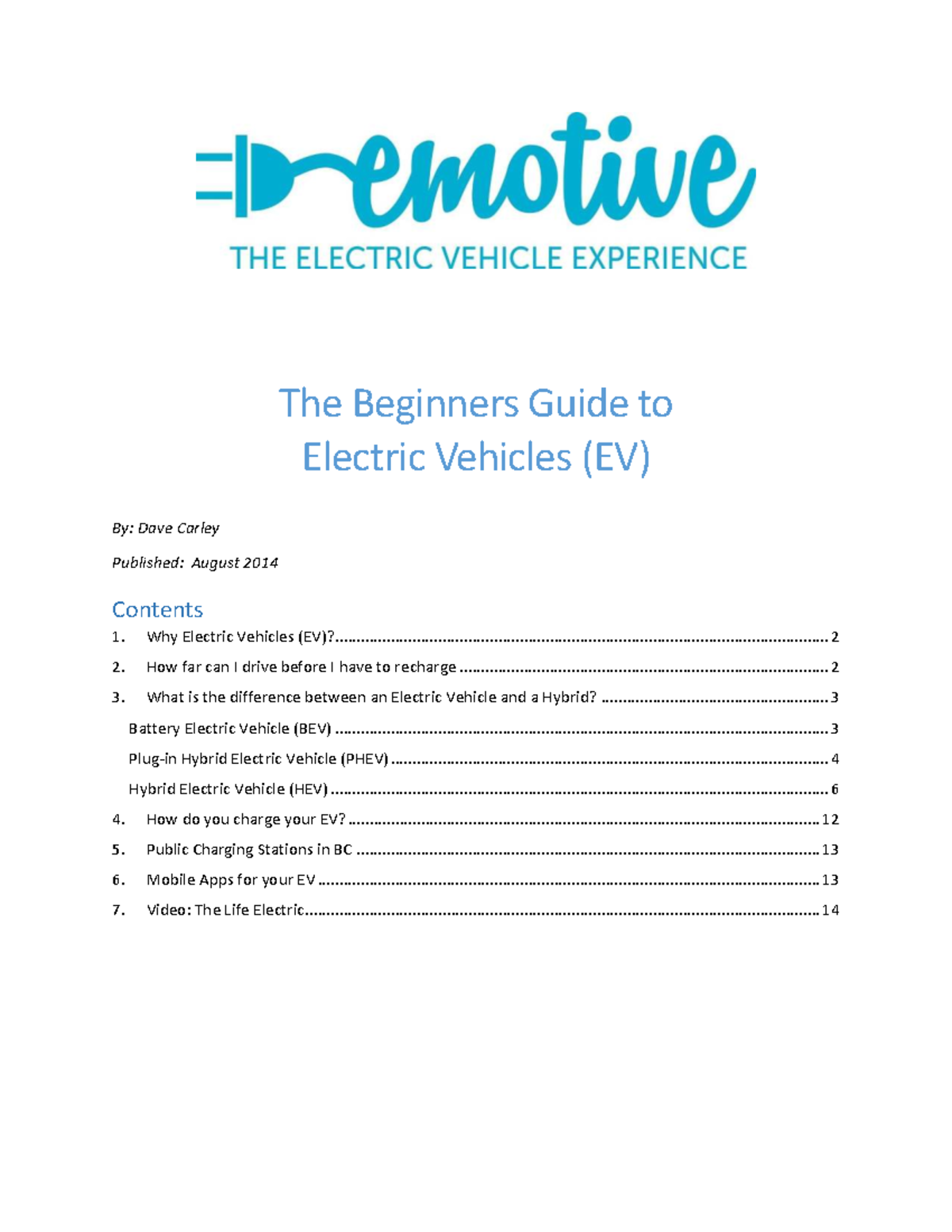 EV 101: A Beginner's Guide to Electric Vehicles (EV) - Studocu