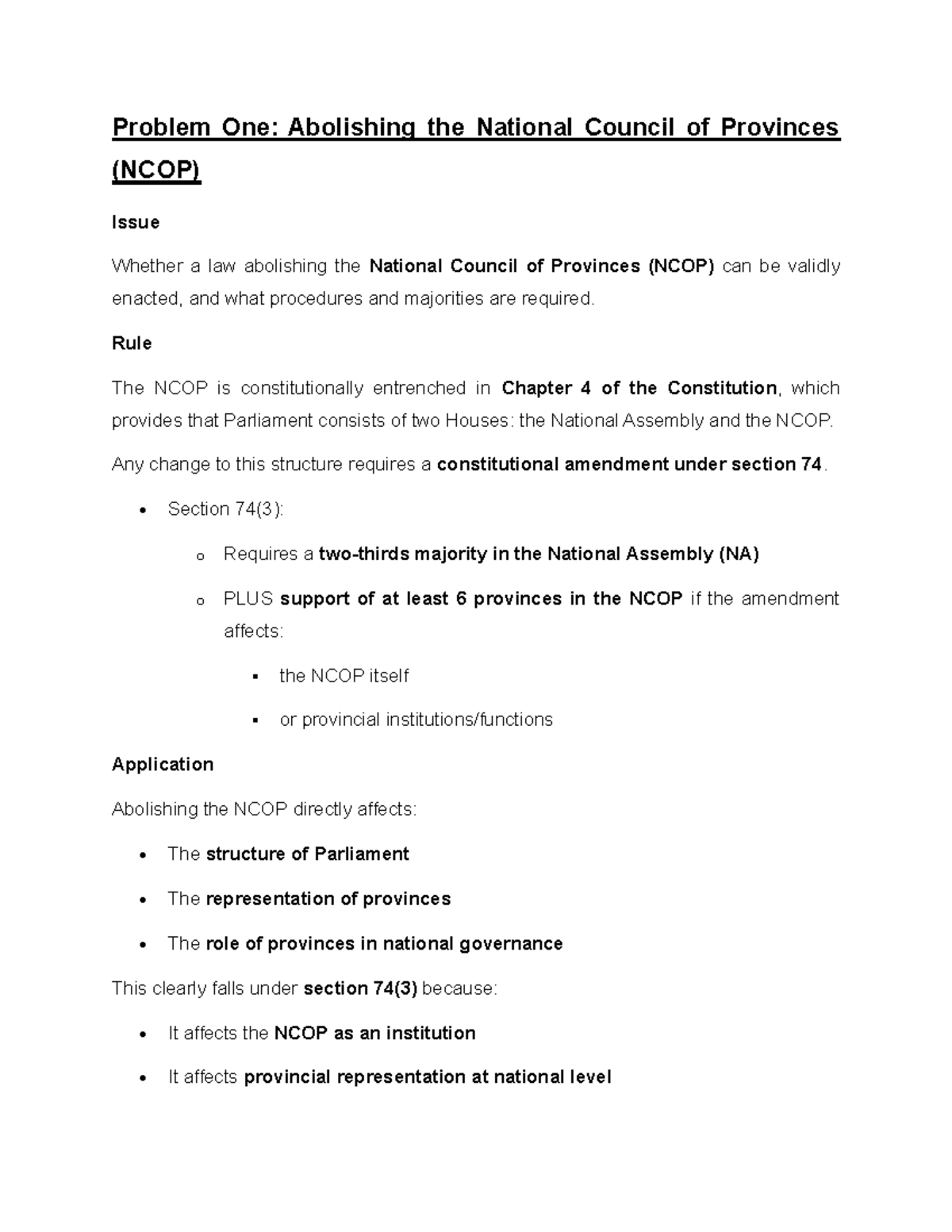 TUT 1 - Tutorial on Constitutional Amendments and Governance Issues ...