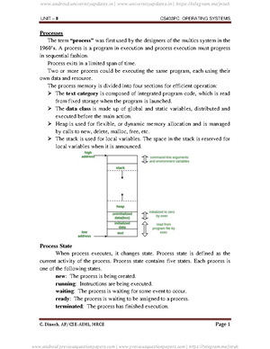 UNIT -3 OS - notes - [Type text] [Type text] [Type text] [Type text ...