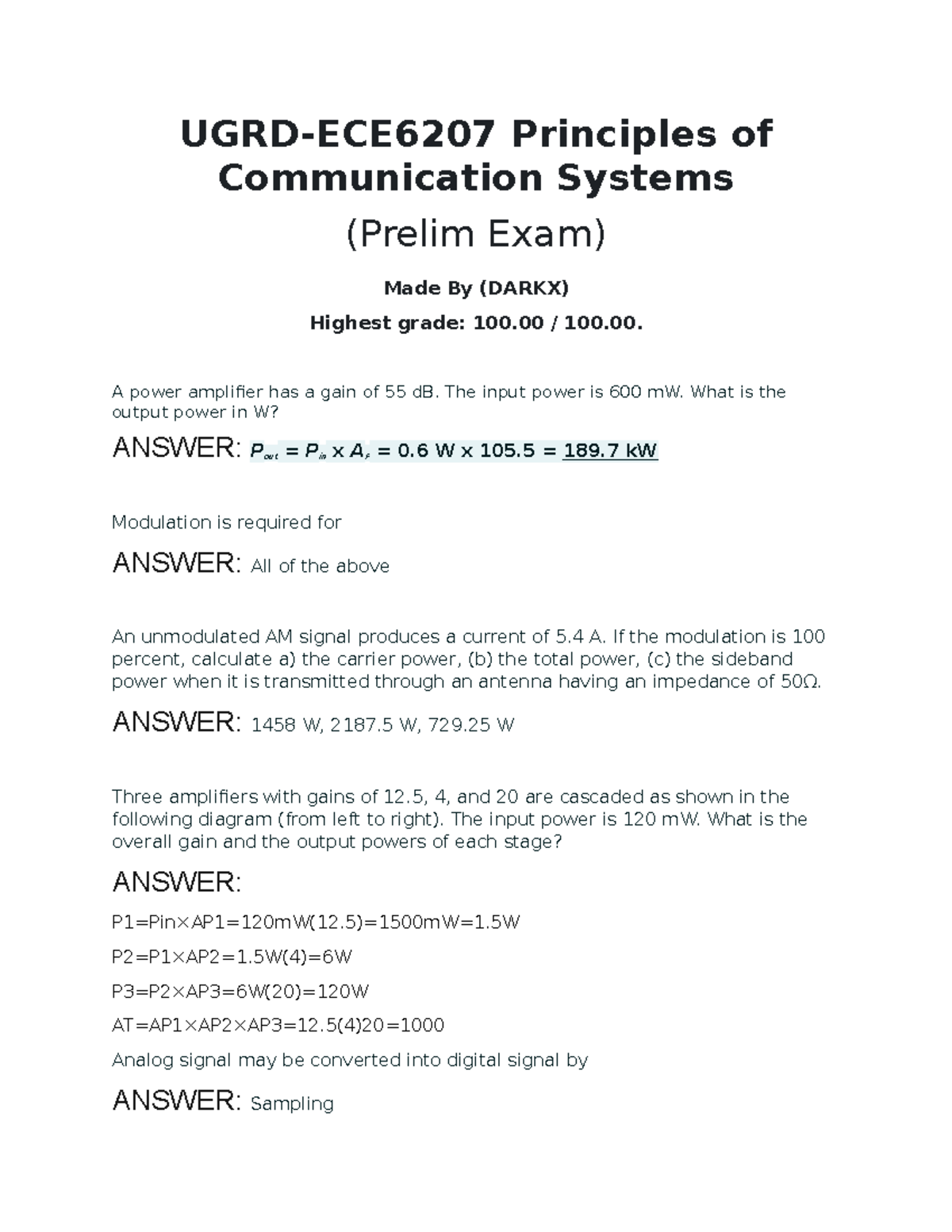 UGRD-ECE6207-Principles-of-Communication-Systems-Prelim-Exam-Notes ...
