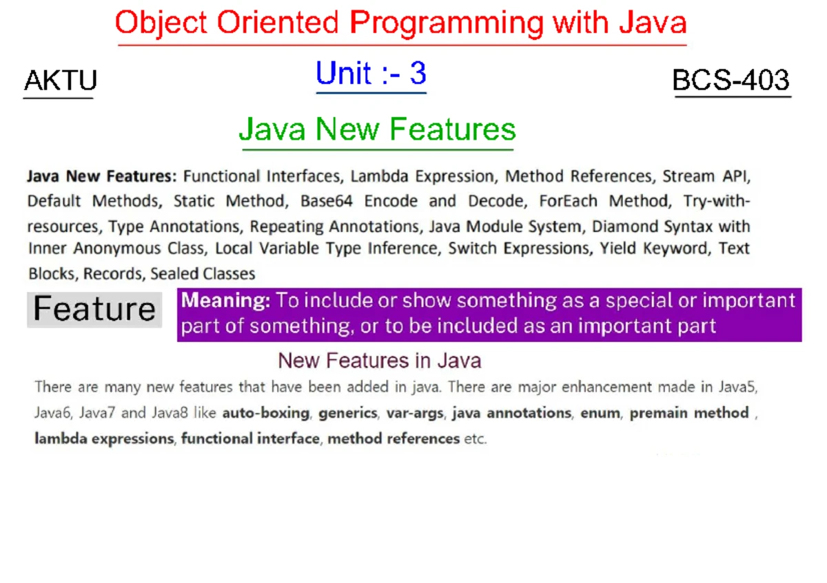 OOPS with Java: Unit 5 - Spring Framework & Spring Boot Overview - Studocu
