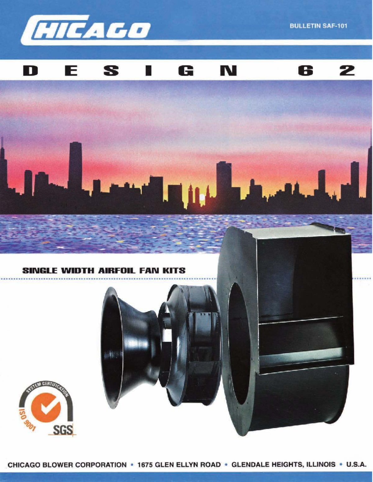 Single Width Fan Kits - Chicago Blower Design (Course Code: 402) - Studocu