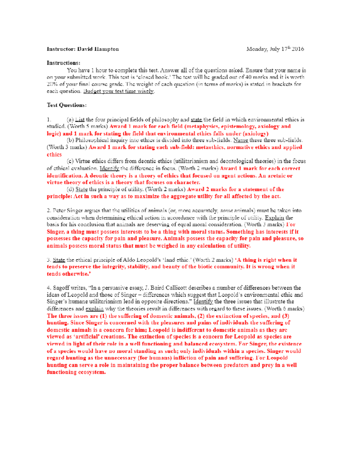 PHIL 101 - Test 1 Study Guide - Studocu