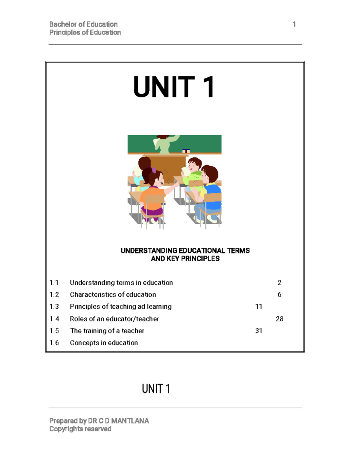 Principles of Education Study Guide - Key Concepts Summary - Studocu
