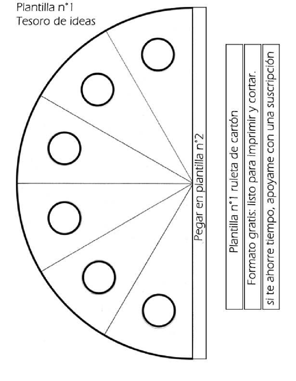 Plantilla n°1 ruleta versión dos qy4wdwvksc - Matemática II - Pegar ...