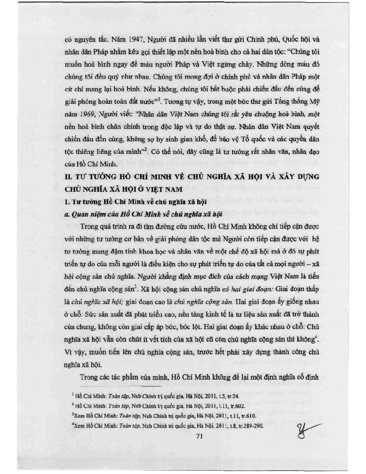GT Tư tưởng Hồ Chí Minh (C) Tổng quan từ Tr71-Tr140 - Studocu
