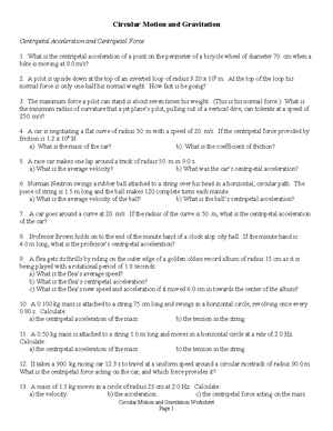 SFU- Physics 100 Written Assignment #1 - Written Assignment # 1: 1-D ...