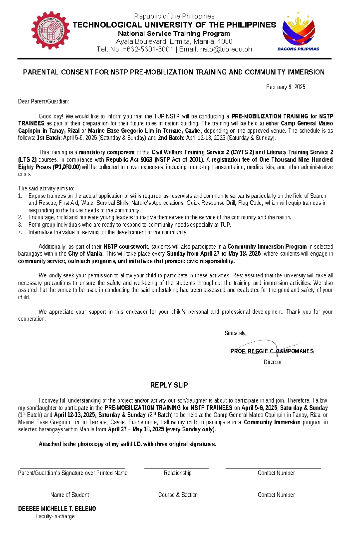 Pcw Application Form Instructions and Requirements - Studocu