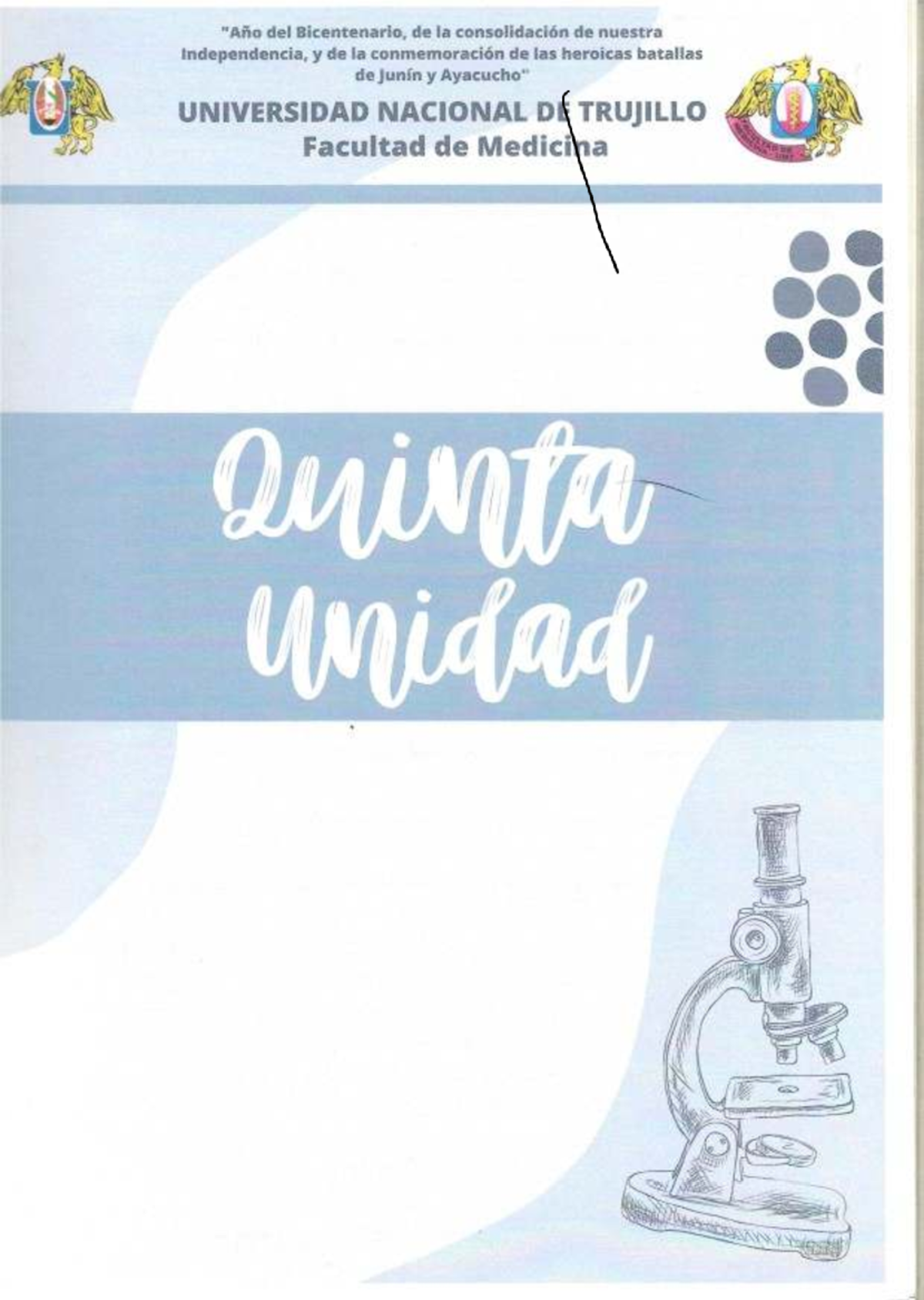 Quinta Unidad: Histología Funcional y Estructural - Medicina UNDT - Studocu