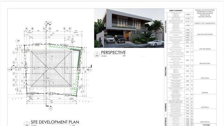 Two Storey Residential Project Plans (106-778-936) - Studocu
